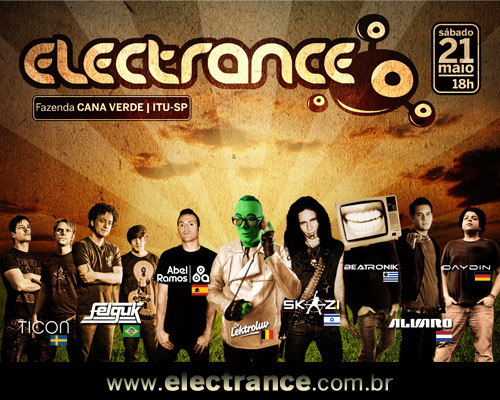Line Up Electrance, 21 de maio